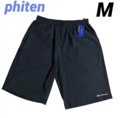 新品　アクアチタン ファイテン（phiten）ハーフパンツ　冷感　ブラック　Mのサムネイル