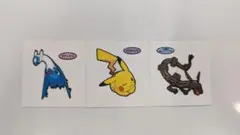 ポケモンパンシールセット（ラティオス・ピカチュウ・レックウザ）
