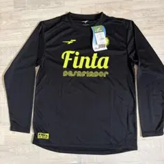 FINTA サッカーウェア 長袖シャツ ブラック LL