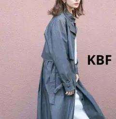 【新品】KBF 3way コート　黒　グレー　トレンチコート