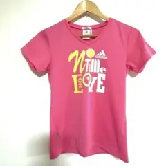 お買得　adidas テニスウェア/レディース/Sサイズ/VネックTシャツ