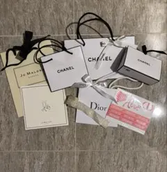 Dior・Chanel・Jo Malone ショッパーギフトバッグセット