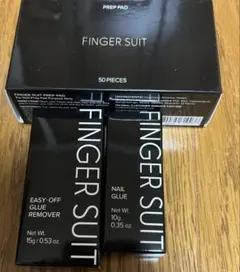 FINGER SUIT イージーオフリムーバー＆ネイルグルー&PREP PADのサムネイル
