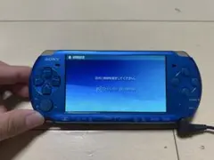 SONY PSP3000 本体 ブルー ACアダプター付き