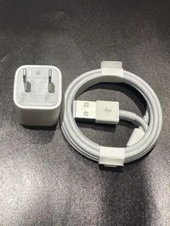 Apple 純正 USB充電器 ACアダプター 5W USB-Aケーブル セット
