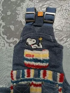 スヌーピー刺繍デニム犬服 3S