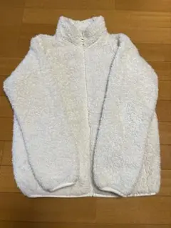 ホワイトフリースジャケット