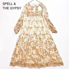 SPELL&THE GYPSY スペルアンドジプシー　花柄ロングワンピース　長袖