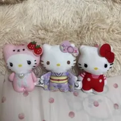 ハローキティ ぬいぐるみ 3体セット