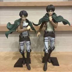 進撃の巨人 Grandista エレン リヴァイ フィギュア 2点セット - メルカリ