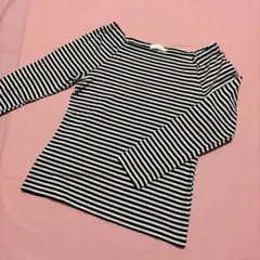 earth music&ecology ストライプ長袖Tシャツ Sサイズ