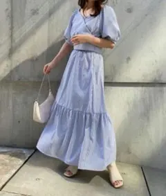 【one after another】ティアードセットアップスカート