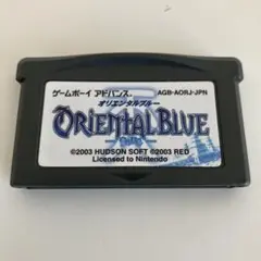 ORIENTAL BLUE ゲームボーイアドバンス用ソフト