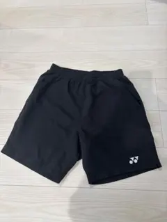 YONEX バドミントンハーフパンツ M ブラック