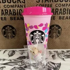 スターバックス スタバ リューザブルカップ ベアリスタ さくら 2024