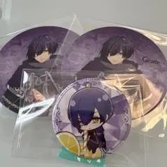 アンジェリークルミナライズ ノア 七海ひろき コースター 缶バッジ セット