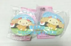 シフォン　くら寿司　ビッくらポン　缶バッジ　二個セット　シナモン　サンリオ