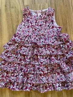 BeBe ティアードワンピース　100