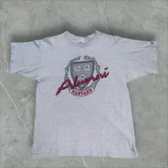 80s チャンピオン カレッジ Tシャツ 染み込み Lサイズ