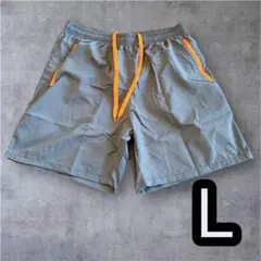 メンズ サーフパンツ インナー付き おしゃれ 海水パンツ　水着　水陸両用　Ｌ