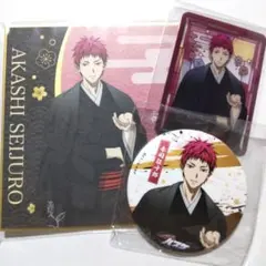 黒子のバスケ 赤司征十郎 ミニ色紙 缶バッジ カード GIGO コラボカフェ