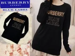 【バーバリーブルーレーベル】美品♡ボーダーカットソー BURBERRY BLUE LABEL - BURBERRY BLUE LABEL ボーダーカーディガン