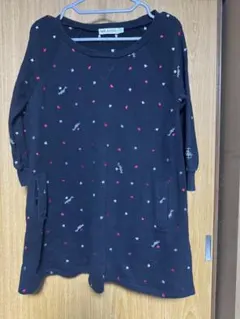 MILKFED. アリスコラボ　トランプ　五分袖チュニック