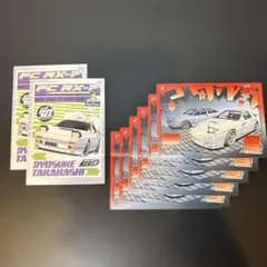 TARMAC CARDS 頭文字D FD3S 高橋啓介 4枚セット - メルカリ