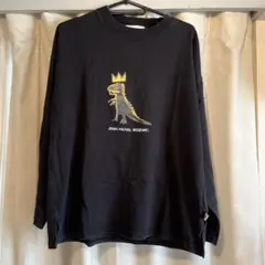 NIDO JEAN-MICHEL BASQUIAT 長袖Tシャツ ブラック