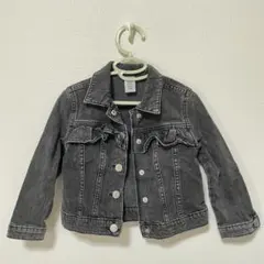 Gap デニムジャケット ブラック 110cm