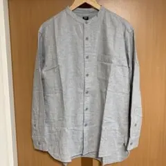 UNIQLO グレー フランネルシャツ L