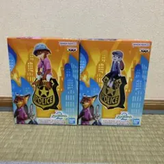 ズートピア2　モニタートップ　フィギュア　ニック　ジュディ　2品セット