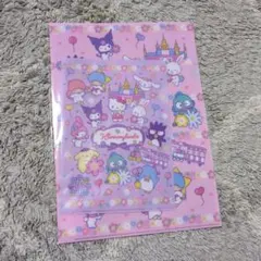 ハーモニーランド限定　ハローキティ A4クリアファイル 2枚セット