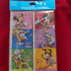 東京ディズニーリゾート 30周年 メモ用紙 8枚セット