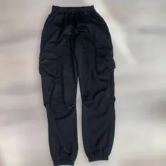 SHEN ブラックカーゴパンツ