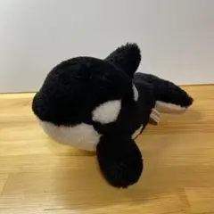 名古屋港水族館　シャチ　ぬいぐるみくじ　約27センチのサムネイル