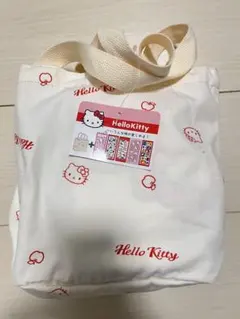 ハローキティ トートバック付き フェイスタオル 3枚セット