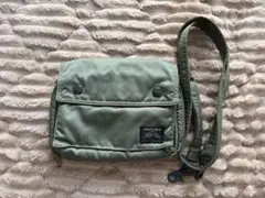 【廃盤】PORTER ポーター TANKER ショルダーバッグ セージグリーン