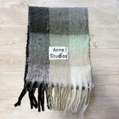 Acne Studios チェック柄 マフラー 250x28cm - メルカリ