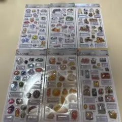 正規品　大人の図鑑シール　3Dビジュアルコレクション　６種類