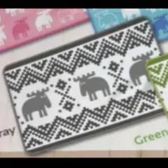moz モズ　非売品　ノベルティ　ブランケット　フリース　グレー　ひざ掛け　毛布