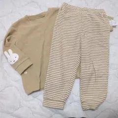 ユニクロ　フリースパジャマ　ミッフィー