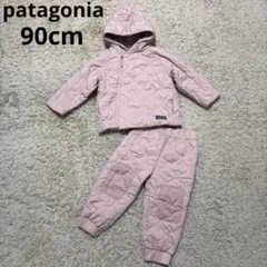 【美品】Patagonia ベビーキルテッドパフジャケット セットアップ 2T