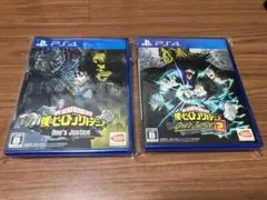 PS4 僕のヒーローアカデミア ワンズ ジャスティス 1＆2セット