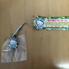 サンリオ★ハローキティ★ストラップ★動物図鑑バージョン★カバ