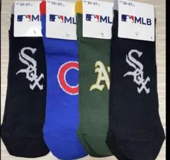 期間限定‼️【新品】MLBくつ下　【25〜27cm】 4足セット