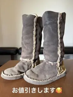 Blowfishグレー スエード ロングブーツ