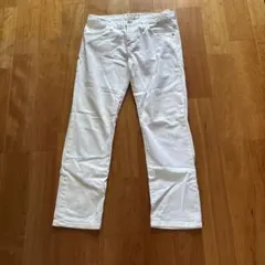 CURRENT/ELLIOTT ホワイトデニムパンツ 23のサムネイル