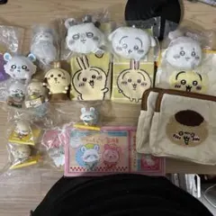 ちいかわグッズセット うさぎ モモンガ 古本屋 ハチワレ ラッコ - メルカリ
