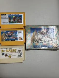 スーパーマリオブラザーズ　ドクターマリオ　セット　ファミコン